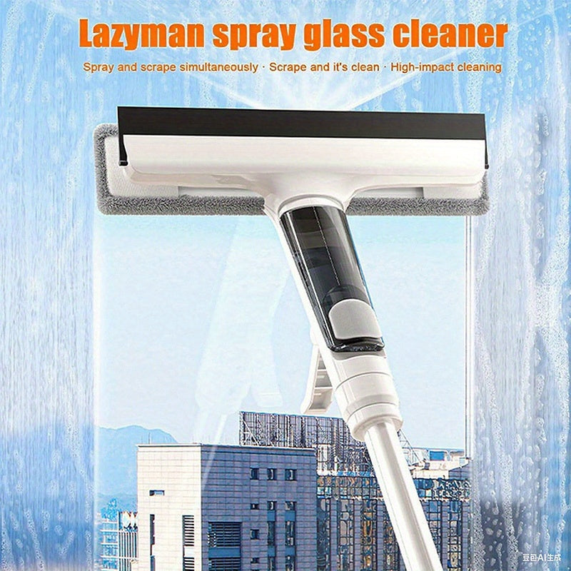 Thanksgiving Home Glass Cleaning Tool: Window Cleaner with Spray, Includes Cloth and Scraper, Window Cleaning Tool, Window Cleaning Brush, Window Scraper Cleaner, Glass Cleaner, Window Cleaning Kit, Home Cleaning Supplies, Streakfree Cleaning