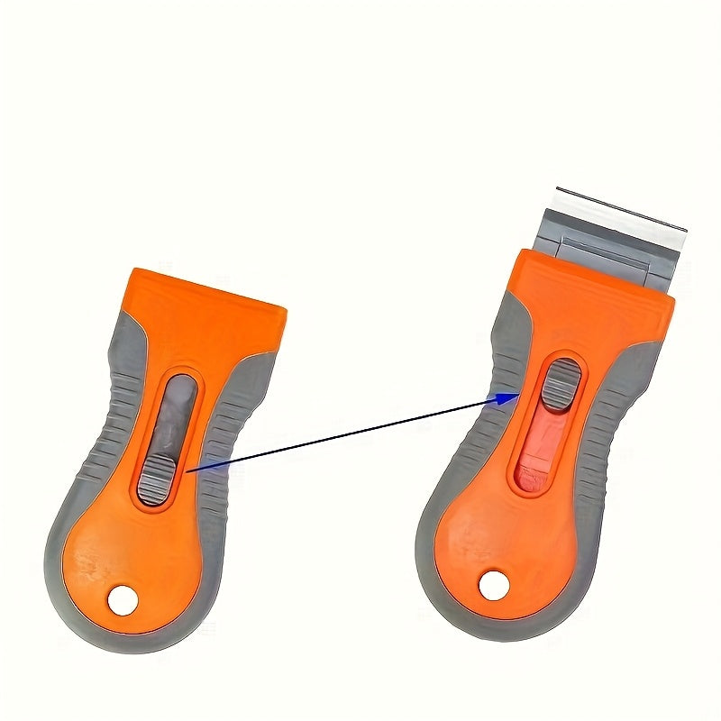 2 Sets Of Scrapers with 20 Blades, A Multi-purpose Plastic Paint Scraper Tool Set with Replaceable Blades, Manual Glass And Wallpaper Removal, Floor Cleaning, No Need for Electricity, Durable Handheld Scraper Set