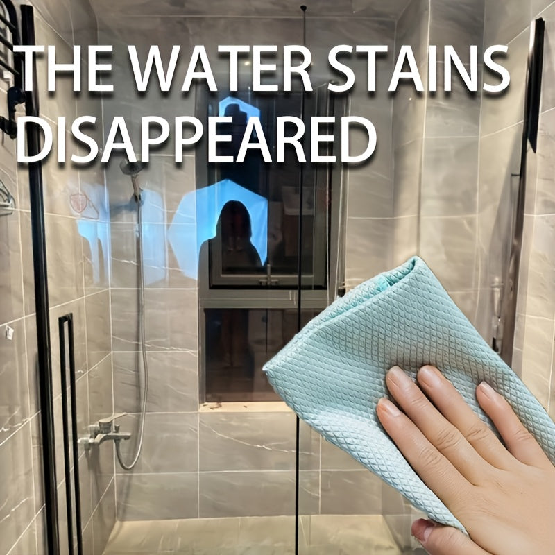 Eight Magic Cleaning Cloths - Streak-Free Lint-Free Dish & Glass Wipes, Rapid Stain Remover with Modern Multi-Surface Cloth (\u002FDenier\u002FMicrofiber), Bathroom, - for Sensitive Surfaces, Glass, Dishwasher &