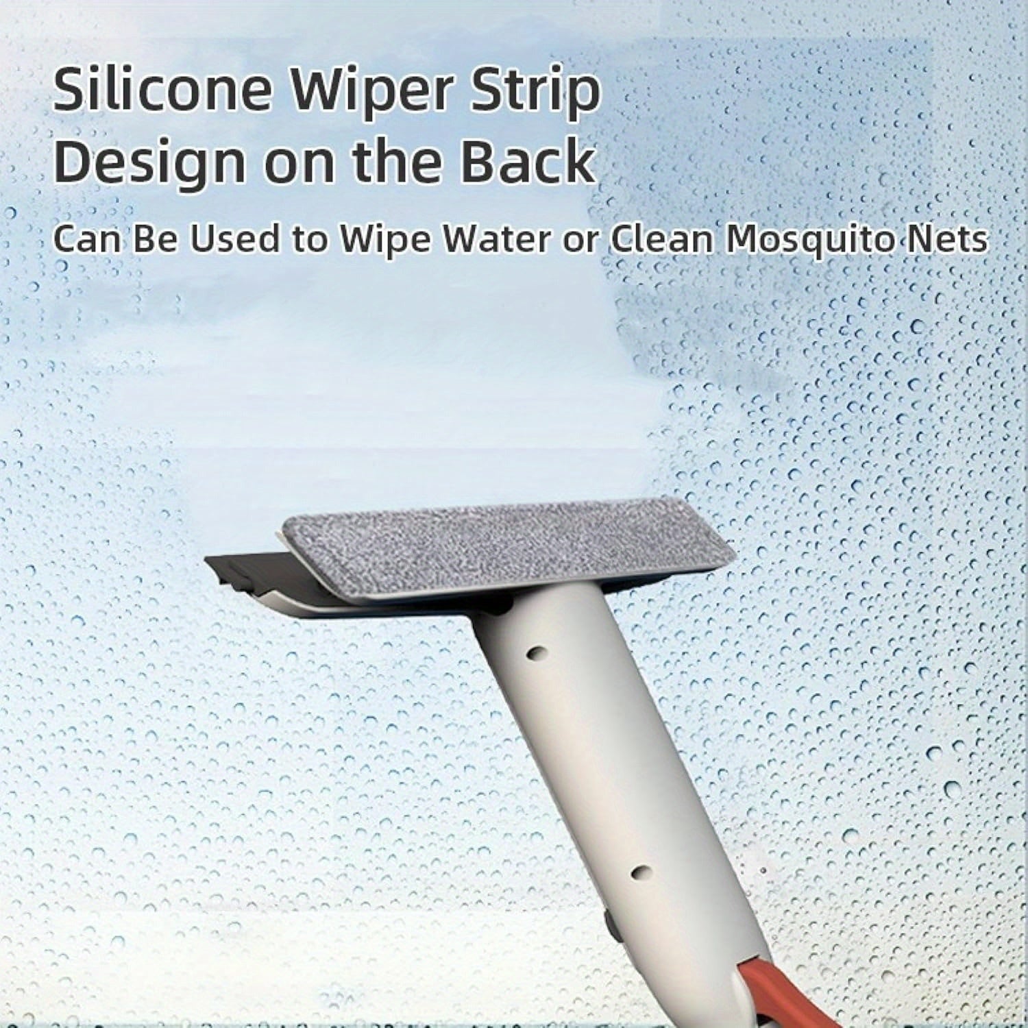 Versatile Glass Cleaning Featuring a Scraper, Designed for Mopping Floors And Cleaning Windows