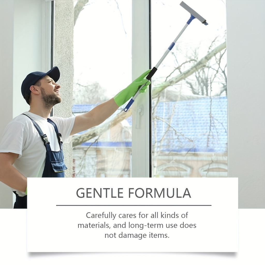 120 Ml\u002F 4 Fl Oz Streak-Free Glass Cleaner Spray - Heavy Duty Multi-Surface Cleaner For Windows, Mirrors And Shower Doors, Removes Tough Grease, Fingerprints And Dust (Ammonia-Free Formula, Fast Drying)