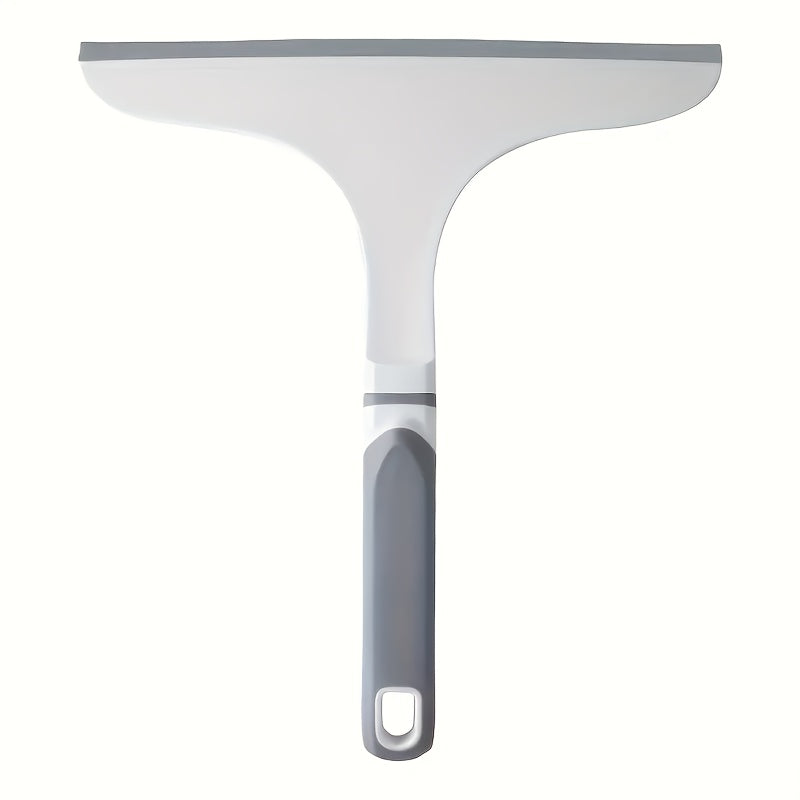 2pcs Handheld Glass Cleaning Scraper - Durable Plastic Window and Shower Door Scraper with Ergonomic Handle for Effortless Cleaning in Kitchen, Bathroom, Bedroom, and Outdoor Use, Bathroom Cleaning Tools