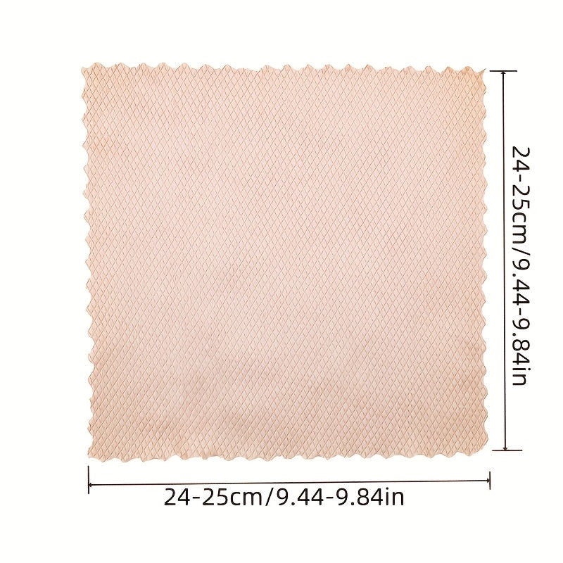 Eight Magic Cleaning Cloths - Streak-Free Lint-Free Dish & Glass Wipes, Rapid Stain Remover with Modern Multi-Surface Cloth (\u002FDenier\u002FMicrofiber), Bathroom, - for Sensitive Surfaces, Glass, Dishwasher &